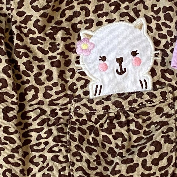 Baby Animal-Themed Rompers Set With Cute Cat & Owl Prints 3-6 m - Picture 2 of 7